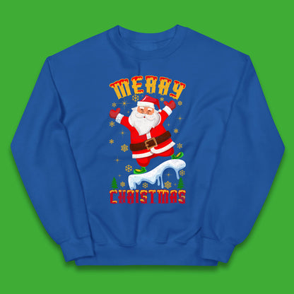 merry christmas santa claus jumper