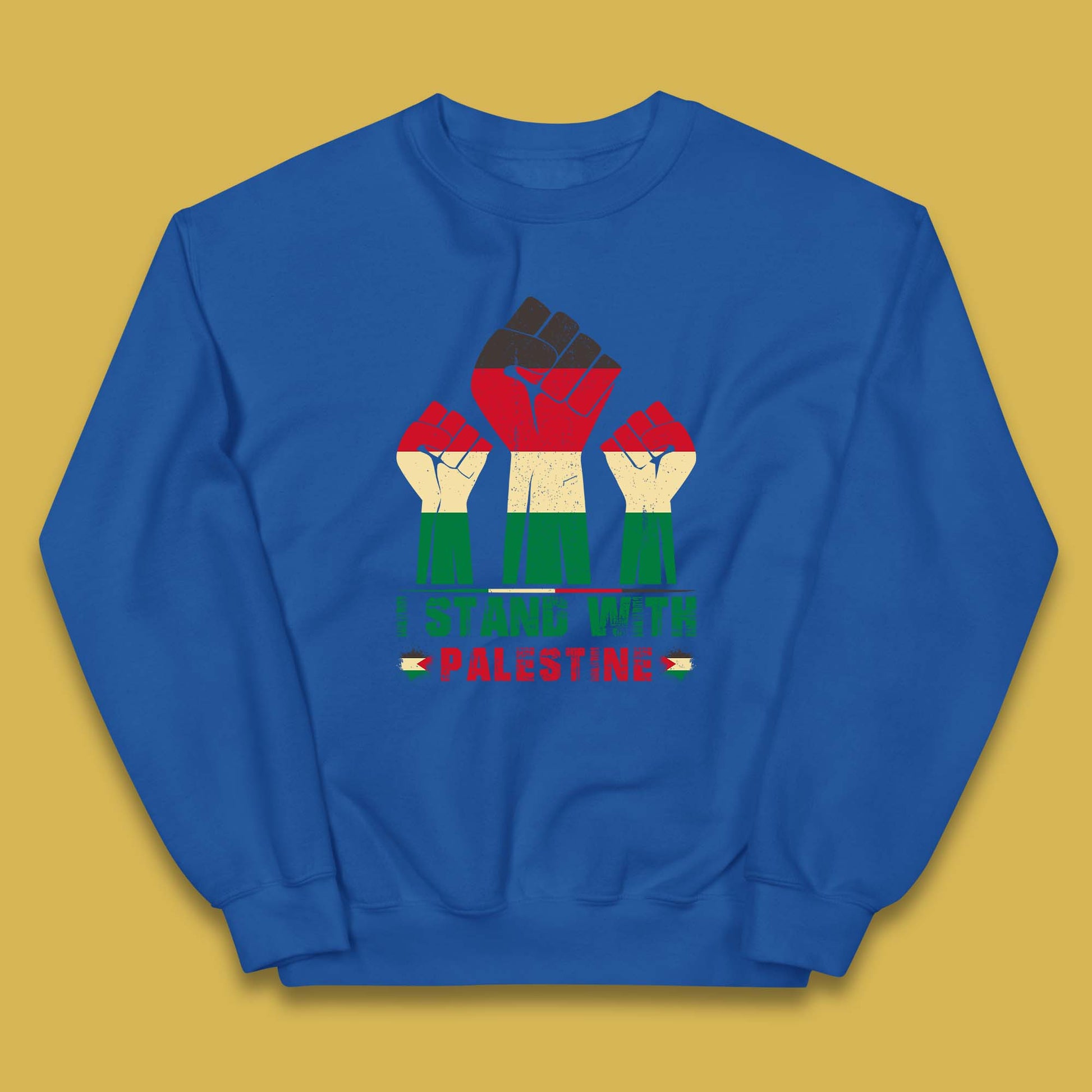I Stand with Palestine Child Sweater