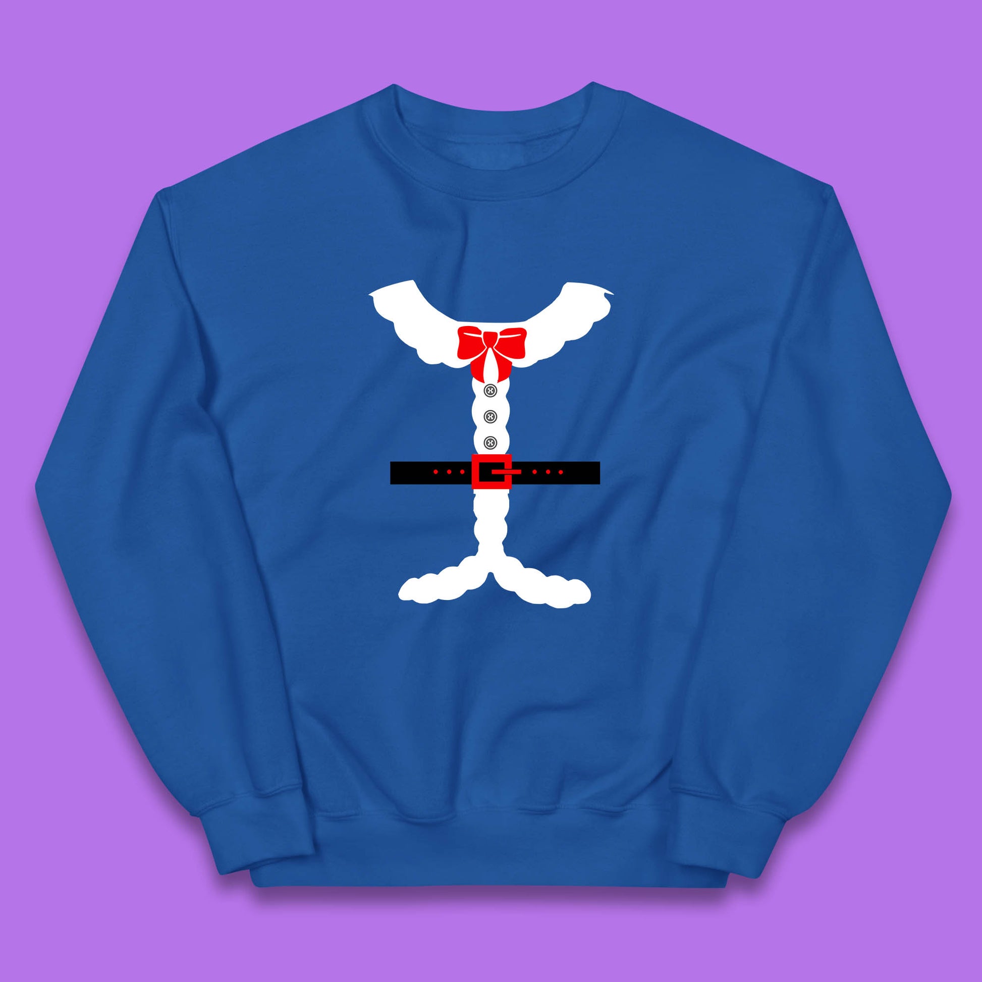 santa costume christmas kids jumper