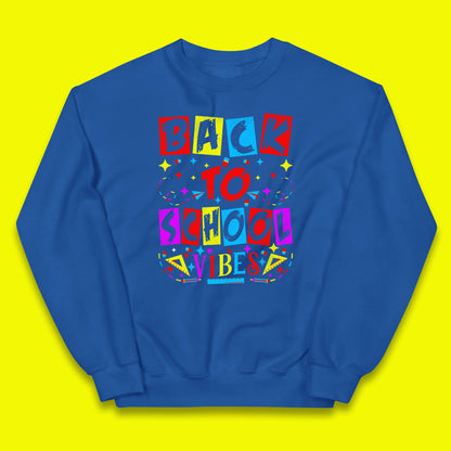 End of School Vocation Back To School Vibes Students Appreciation Teach Love Inspire Kids Jumper