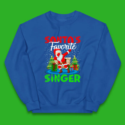 christmas dabbing santa jumper