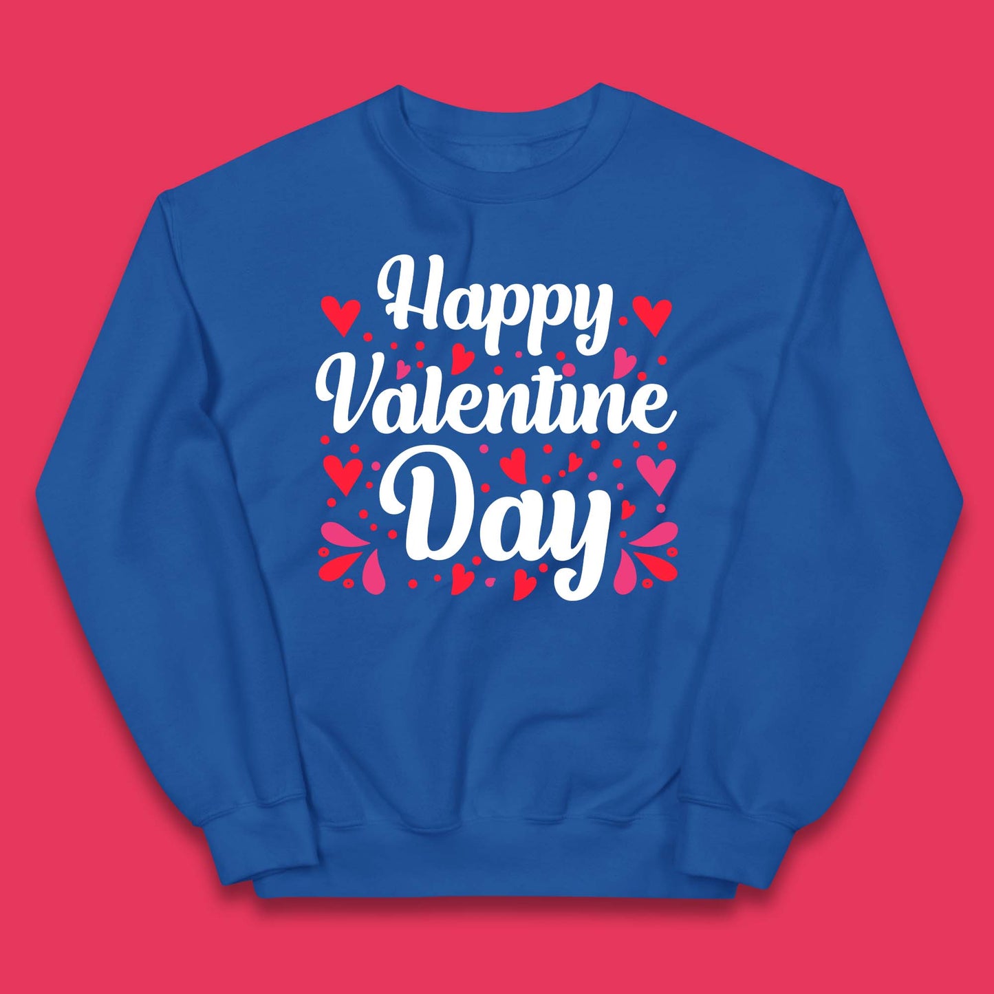 Happy Valentine Day Kids Jumper