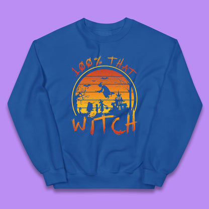 100% That Witch Kids Jumper