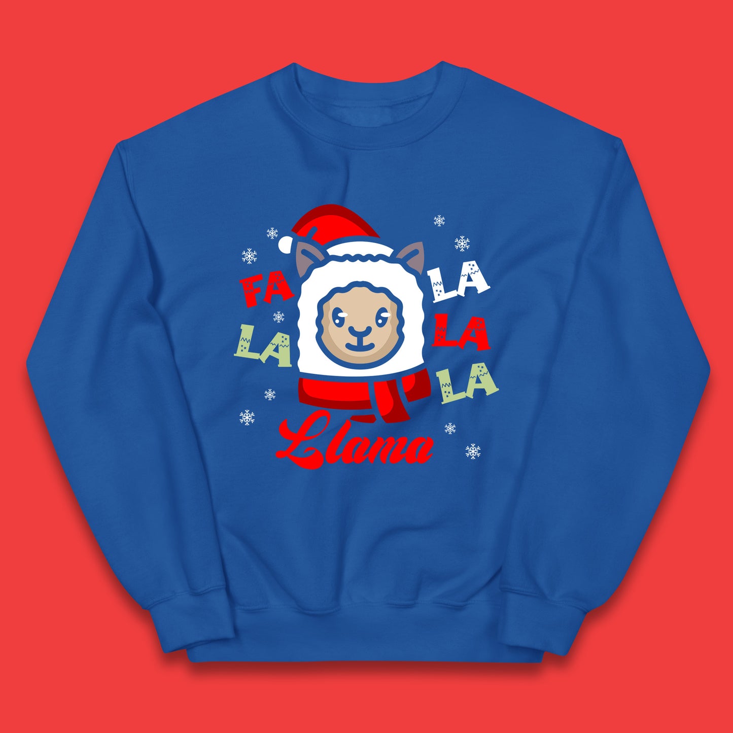 llama christmas jumper