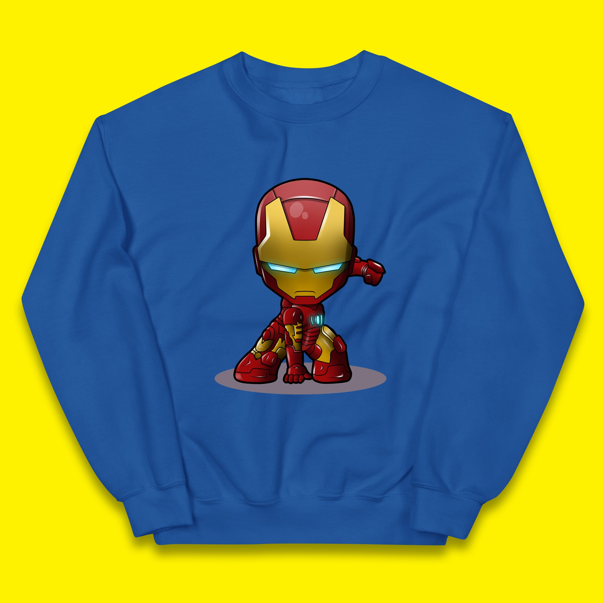 Marvel Avenger Iron Man Movie Character Ironman Costume Superhero Marvel Comics Kids Jumper