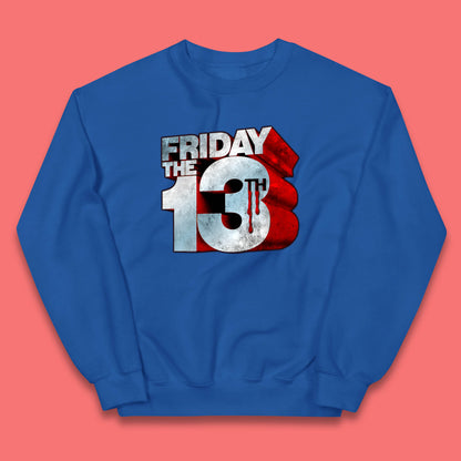 Halloween Friday The 13th Horror Movie Horror Classic 80s Movie Kids Jumper