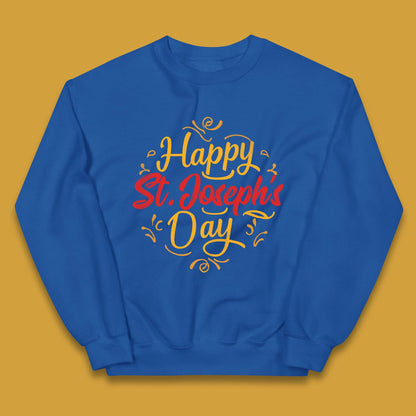 Happy St. Joseph's Day Kids Jumper