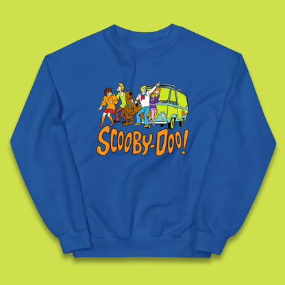 Halloween Scooby Doo & Gang Horror Van Scary Mystery Machine Kids Jumper