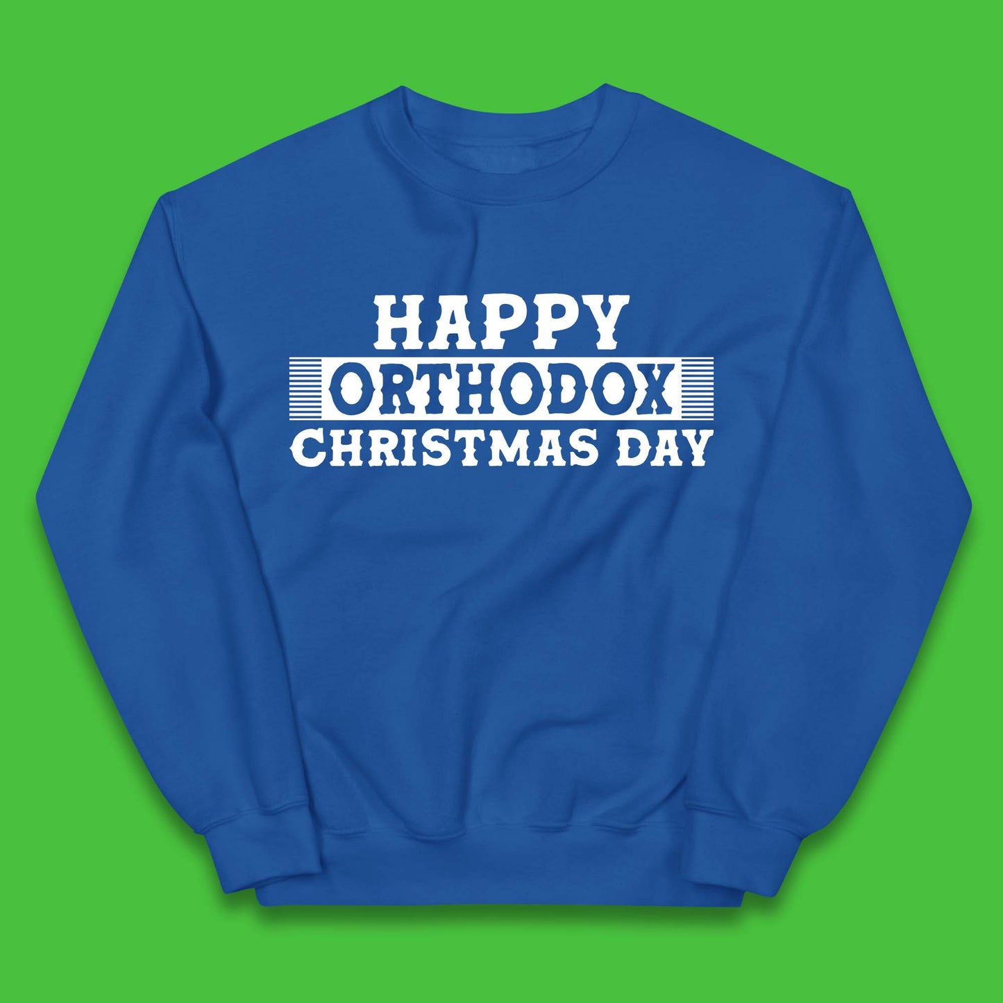 Orthodox Christmas Day Kids Jumper
