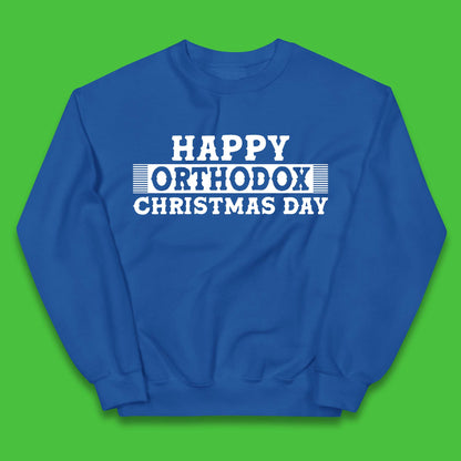 Orthodox Christmas Day Kids Jumper