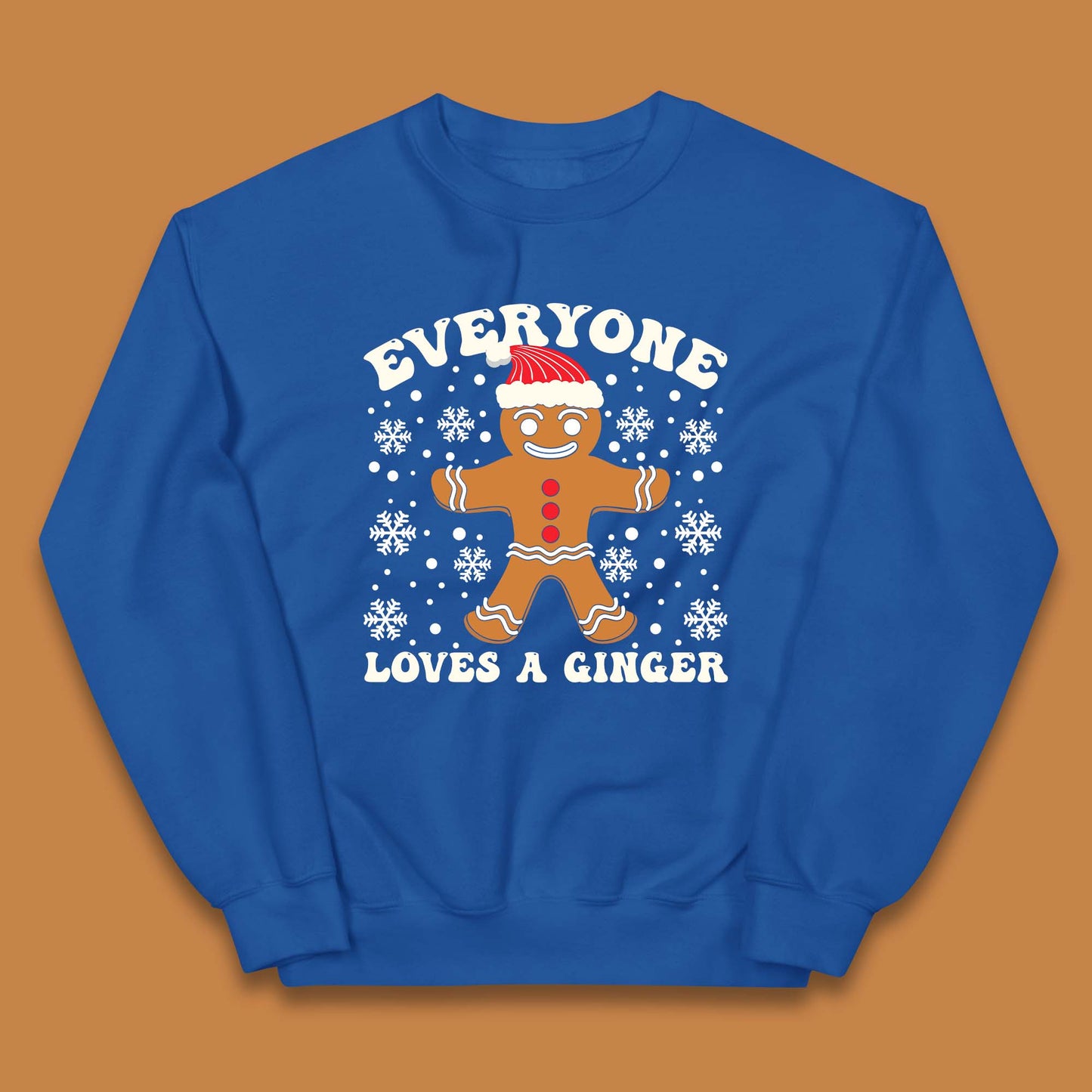 Gingerbread Christmas Kids Jumper
