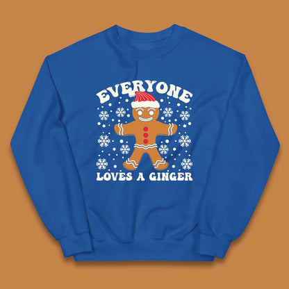 Gingerbread Christmas Kids Jumper