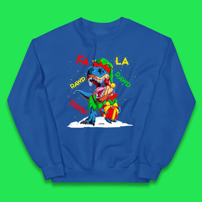 christmas dinosaur jumper
