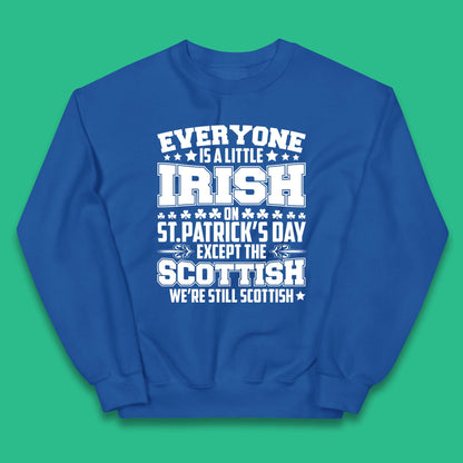 Scottish St Patrick's Day Kids Jumper