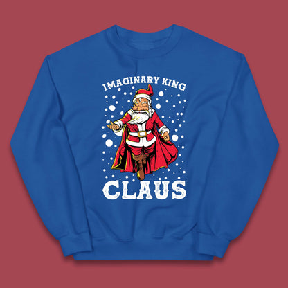 imaginary king santa christmas jumper