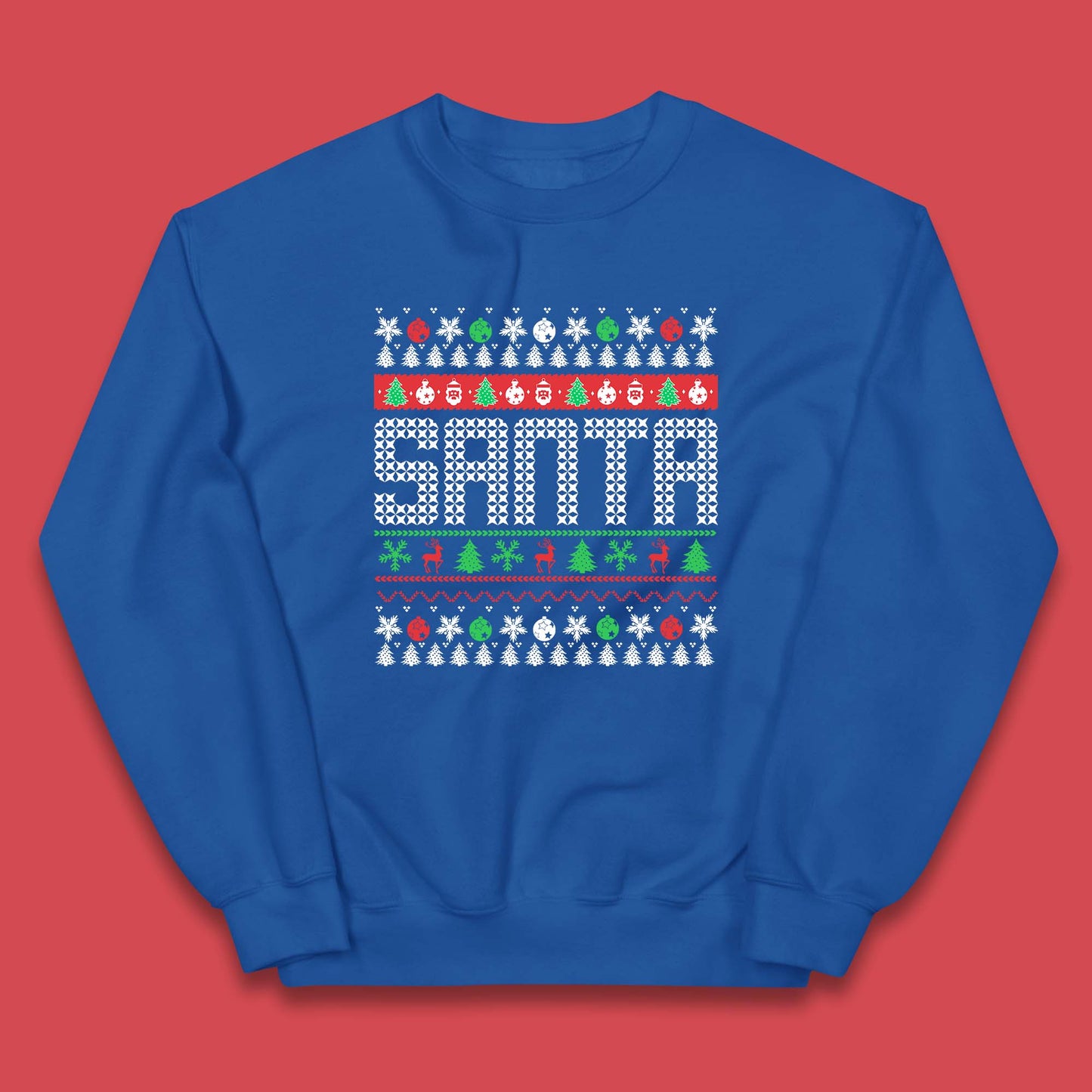 santa claus christmas jumper