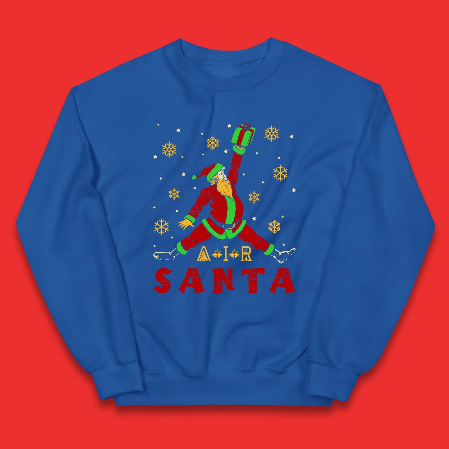 Air Santa Christmas Kids Jumper
