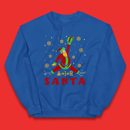 Air Santa Christmas Kids Jumper
