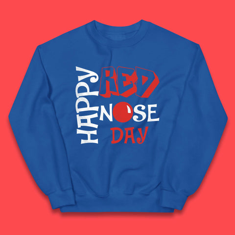 Happy Red Nose Day Kids Jumper