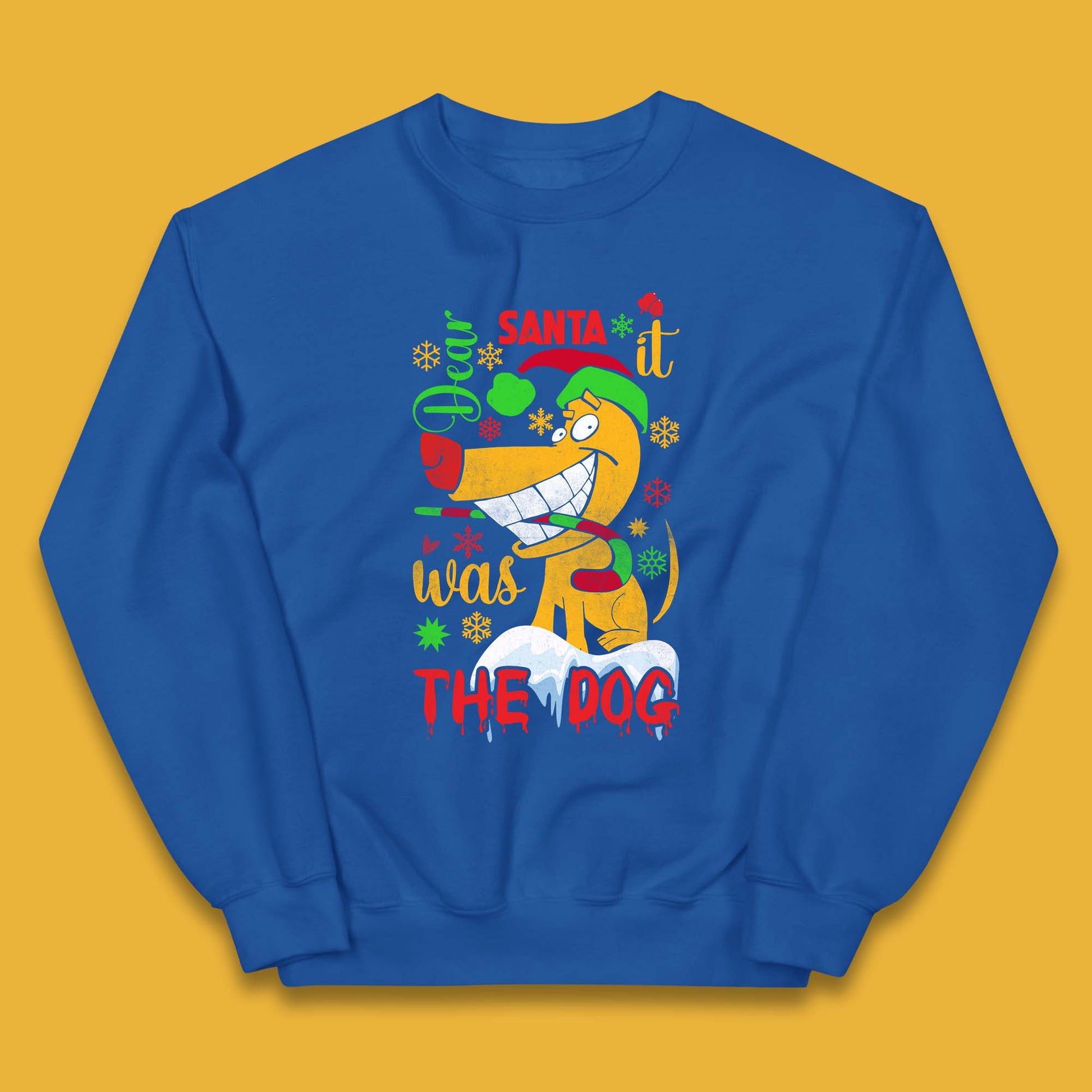 christmas dog jumper