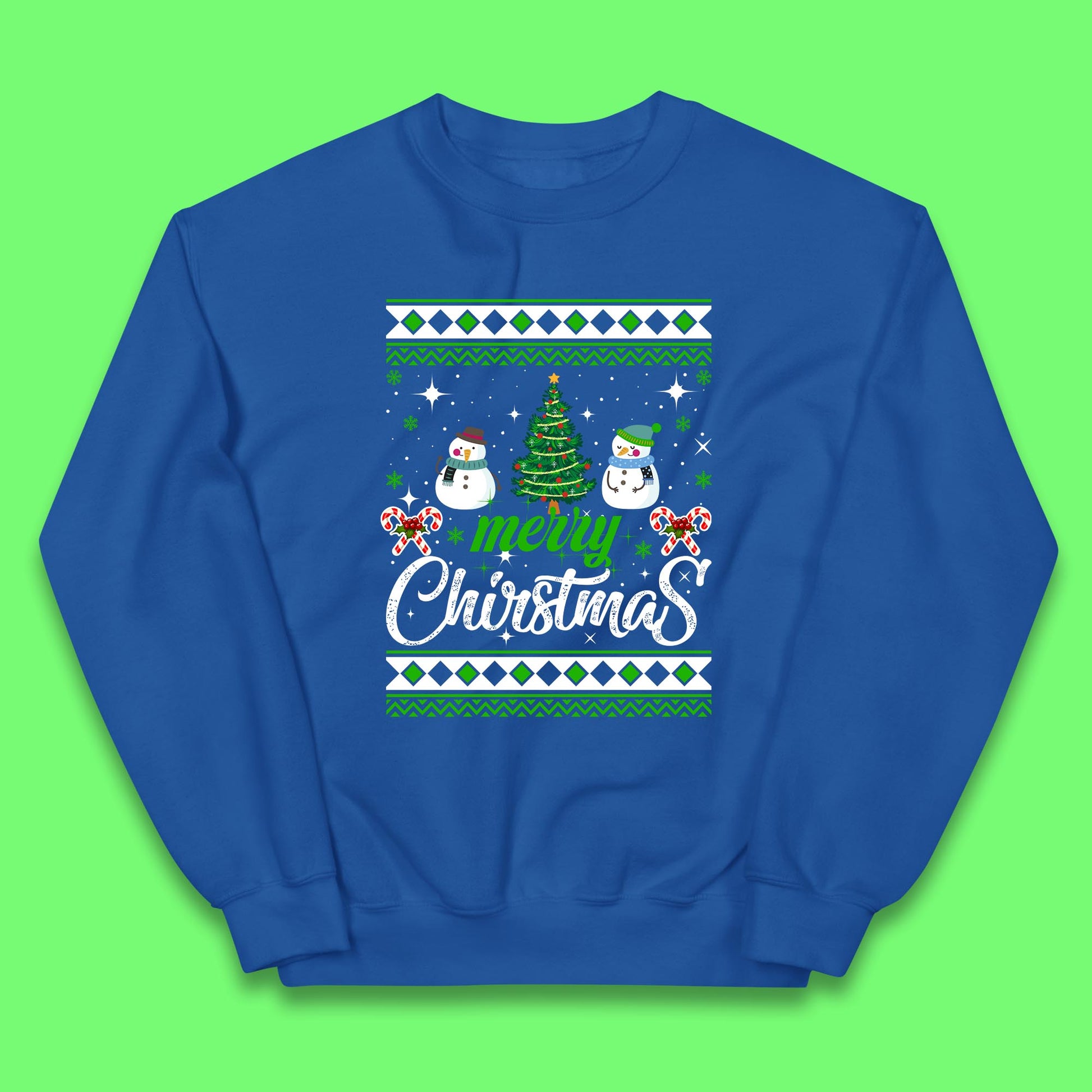 christmas jumper snowman