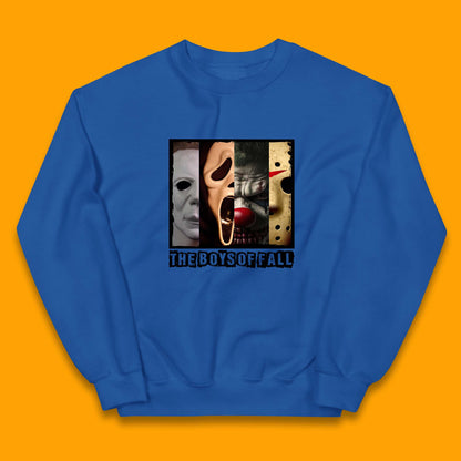 The Boys Of Fall Halloween Horror Movie Characters Friends Halloween Villians Serial Killers Kids Jumper