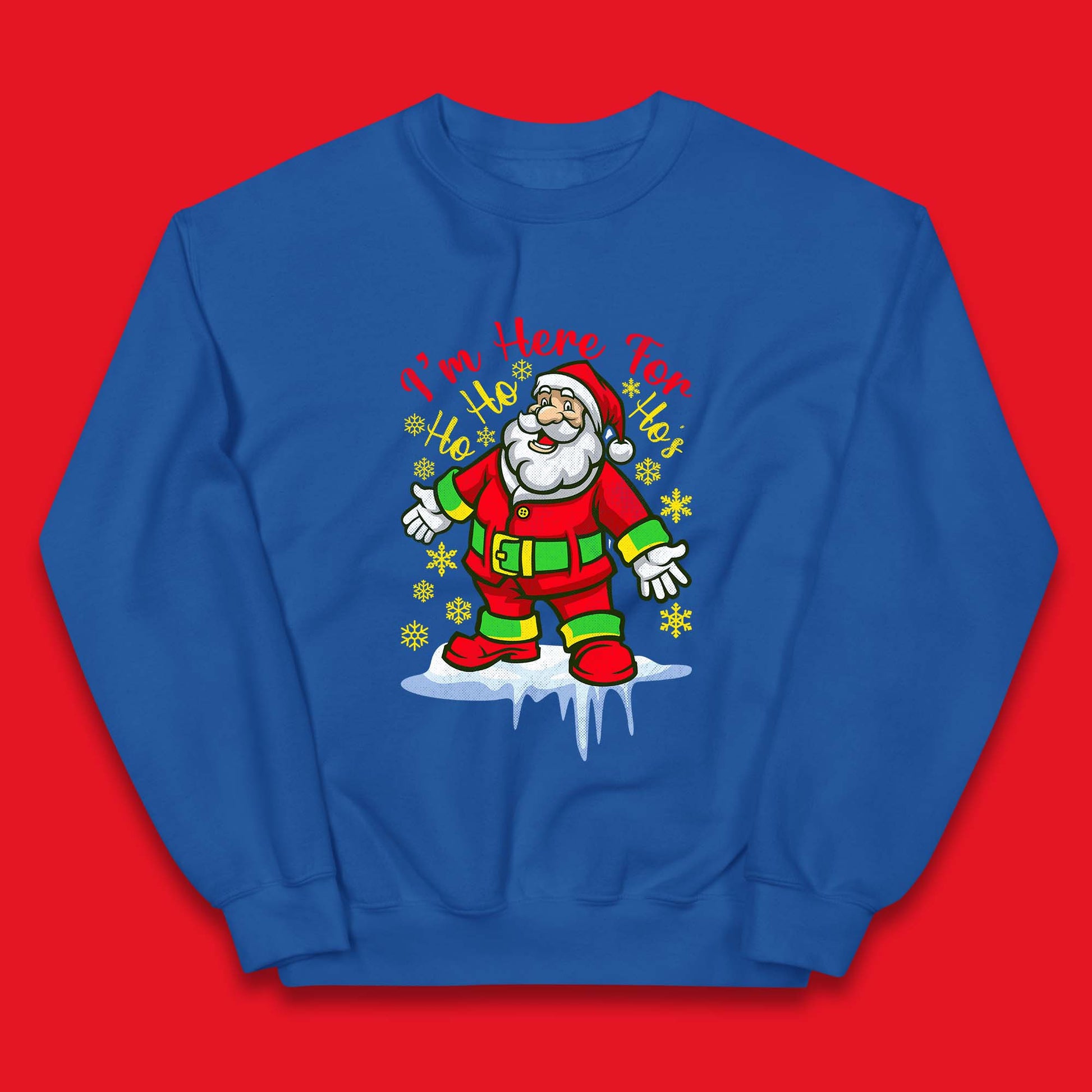 santa claus christmas jumper