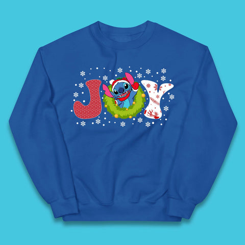 Joy Stitch Christmas Kids Jumper