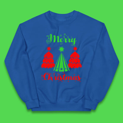 merry christmas tree jumper