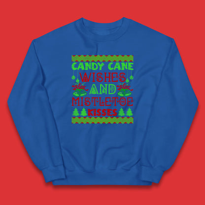 candy cane christmas jumper