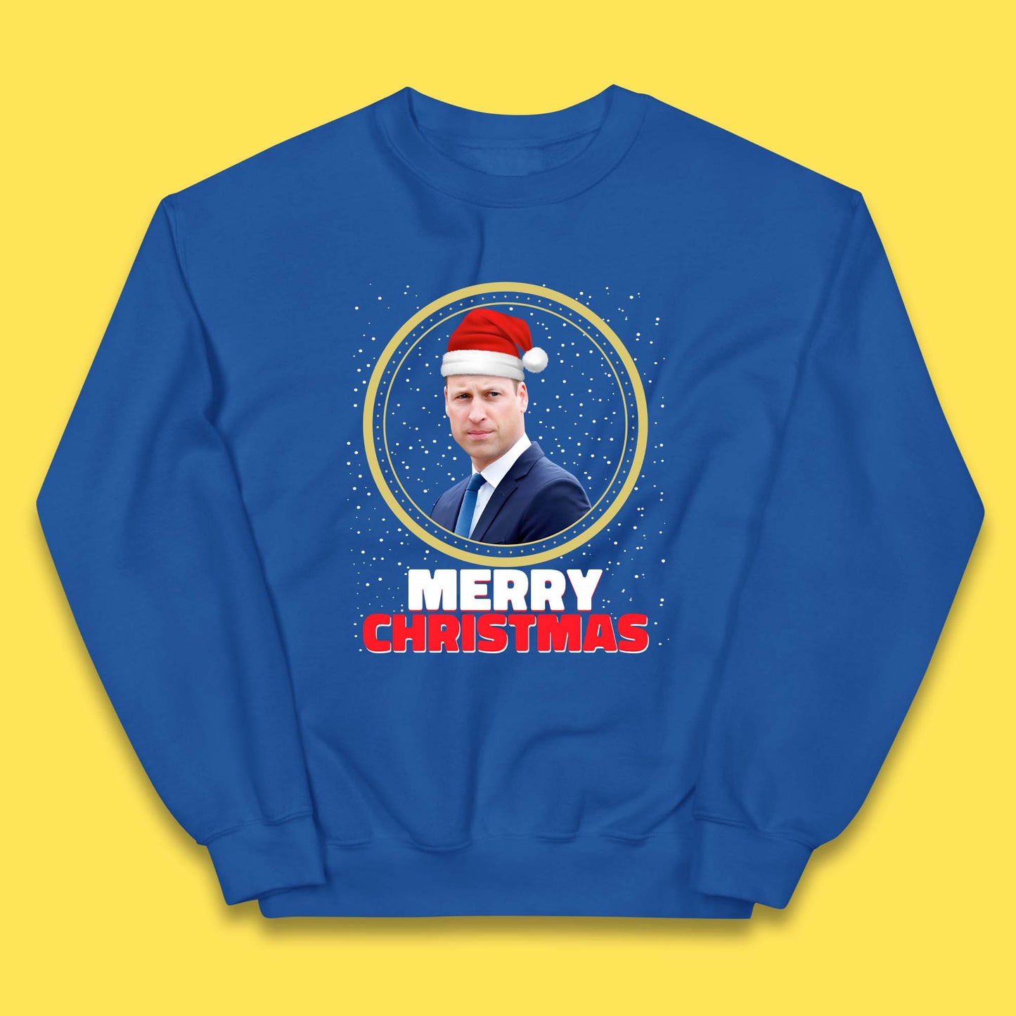 Prince William Christmas Kids Jumper
