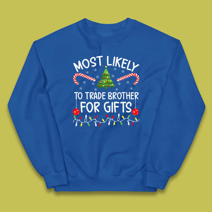 trade brother for christmas gifts jumper