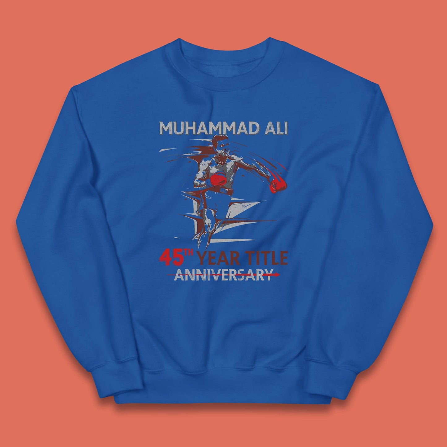 Muhammad Ali 45th Year Title Anniversary World Boxing Champion American Heavyweight Boxer Kids Jumper