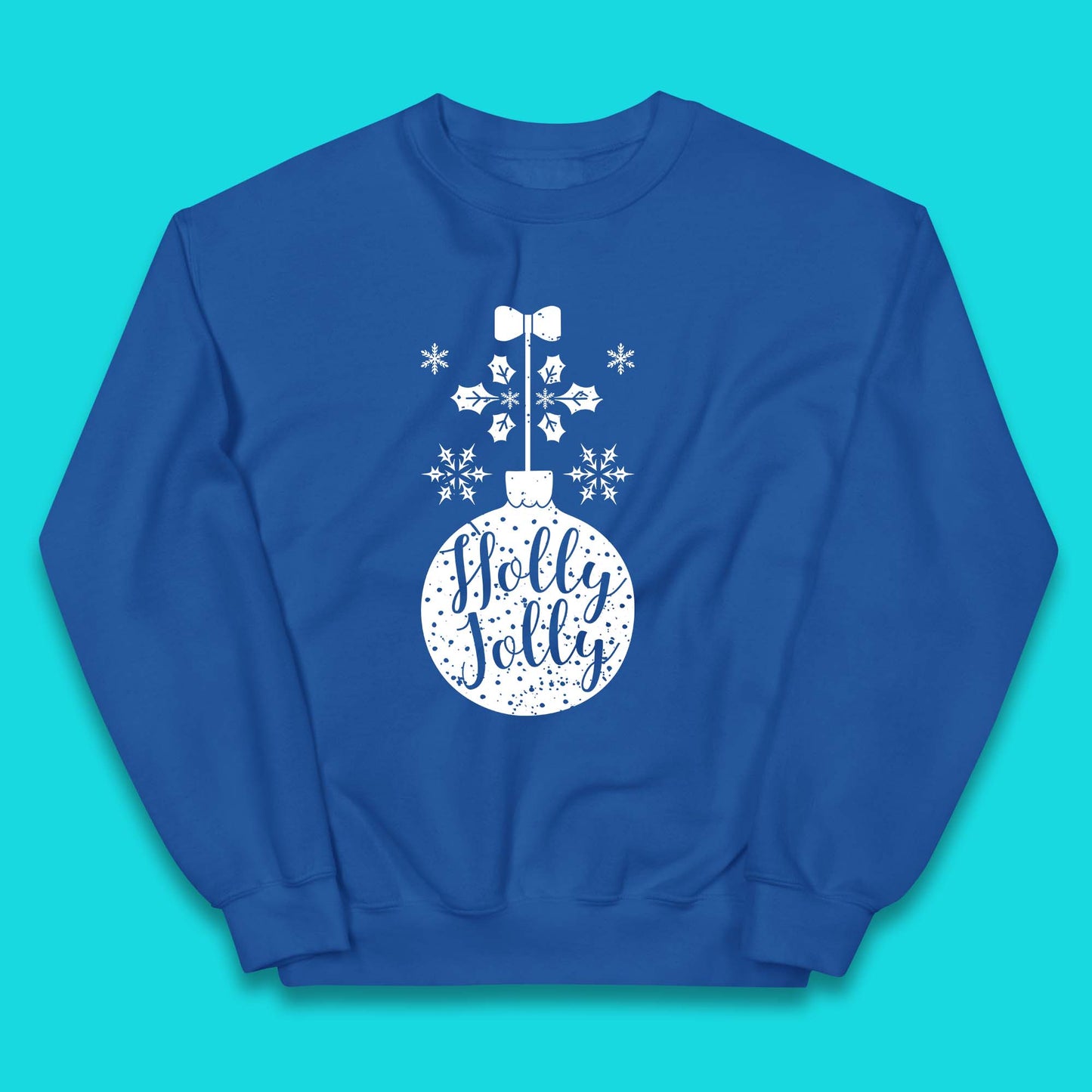 holly jolly christmas jumper