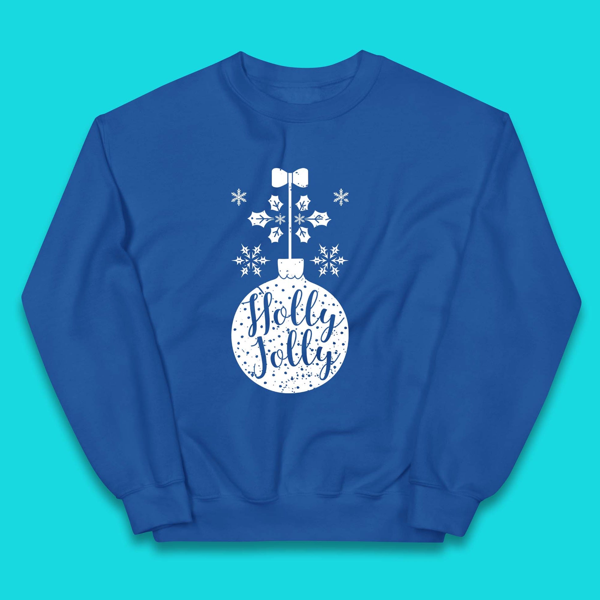 holly jolly christmas jumper