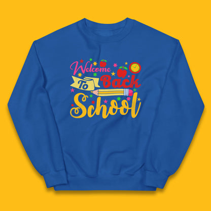 Welcome Back To School First Day Of School Straight Back To School Kids Jumper