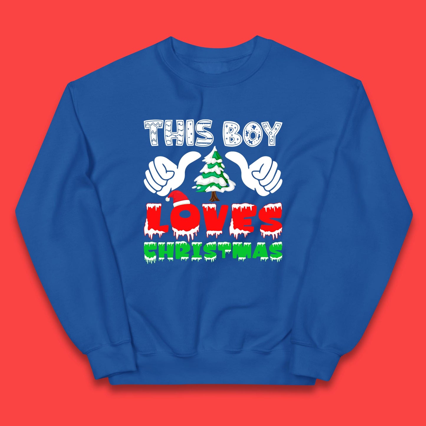 boy christmas jumper