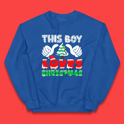 boy christmas jumper