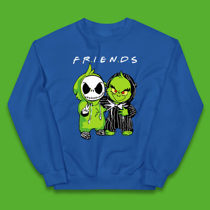 grinch and jack skellington jumper