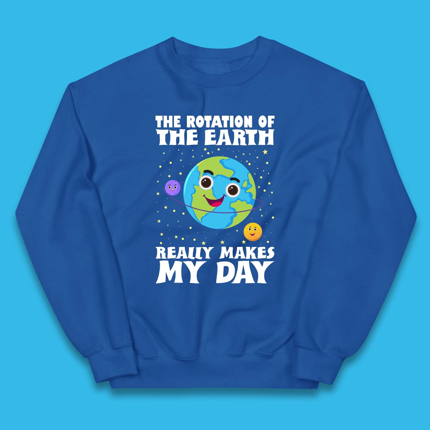 Rotation Of Earth Kids Jumper