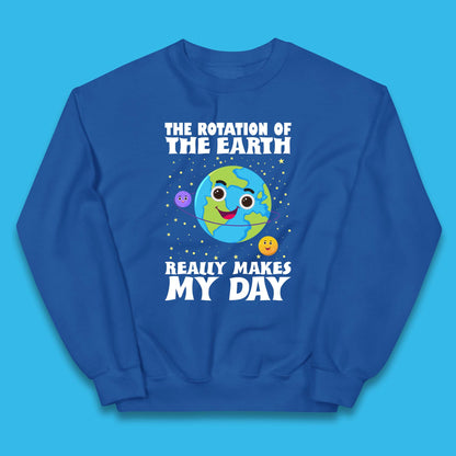 Rotation Of Earth Kids Jumper