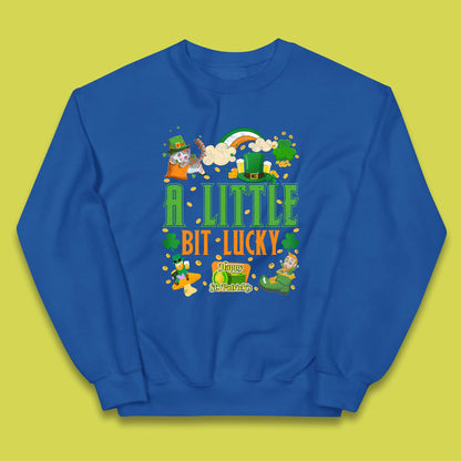 A Little Bit Lucky St. Patrick's Kids Jumper