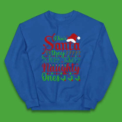 dear santa christmas jumper