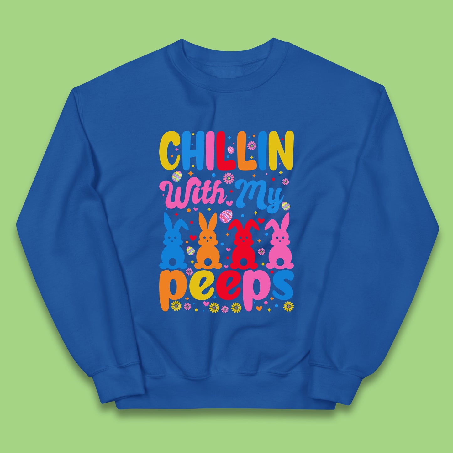 Chillin With My Peeps Kids Jumper