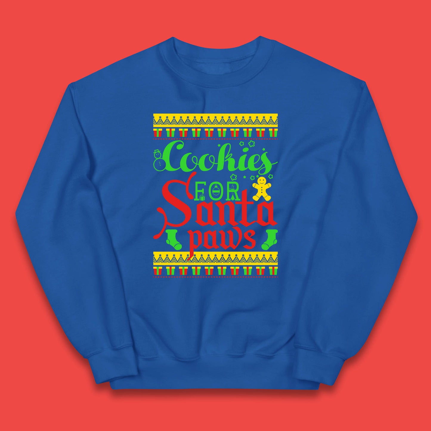 christmas cookies for santa paws jumper