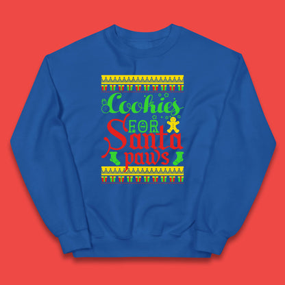 christmas cookies for santa paws jumper