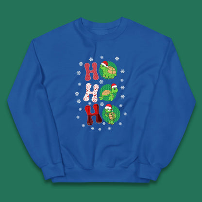 turtles santa kids jumper
