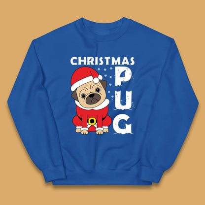 christmas pug dog jumper