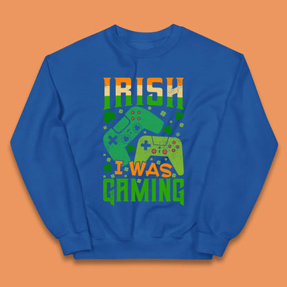 Irish I Was Gaming Kids Jumper