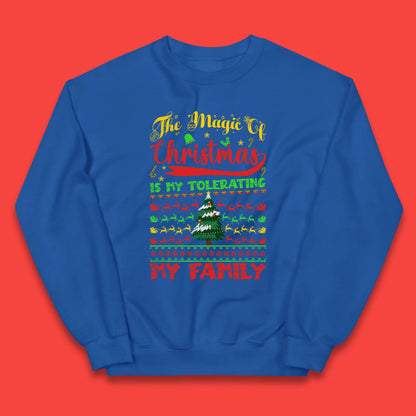 christmas quote jumper